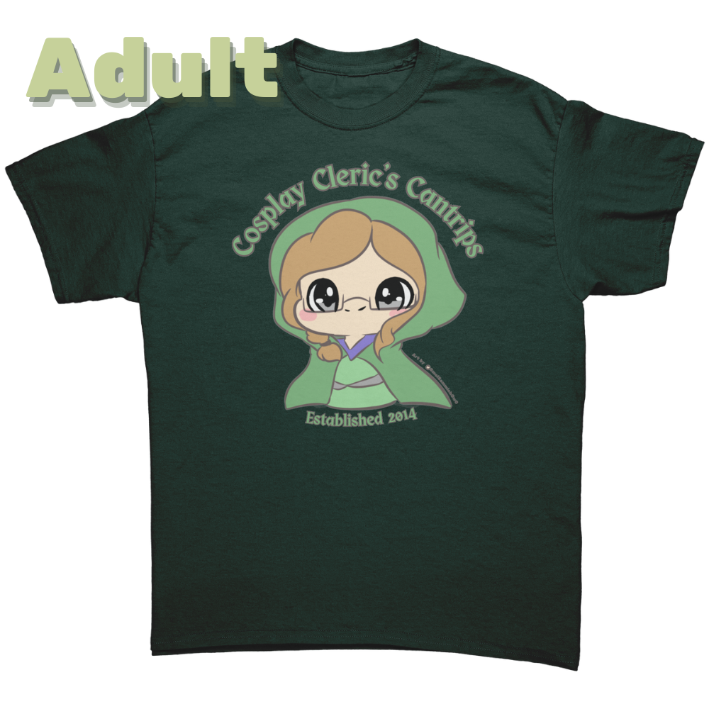 Cosplay Cleric's Cantrips Adult T-Shirt